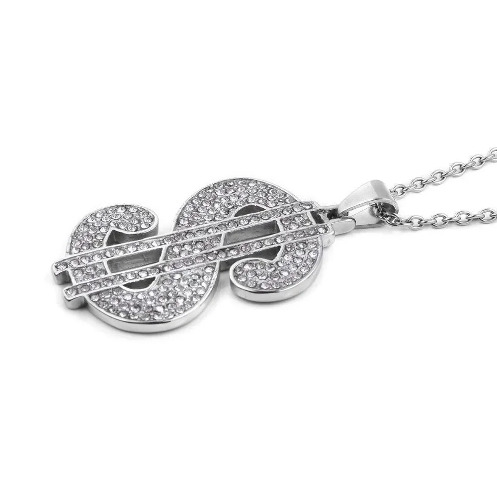 Money Sign Pendant Necklace